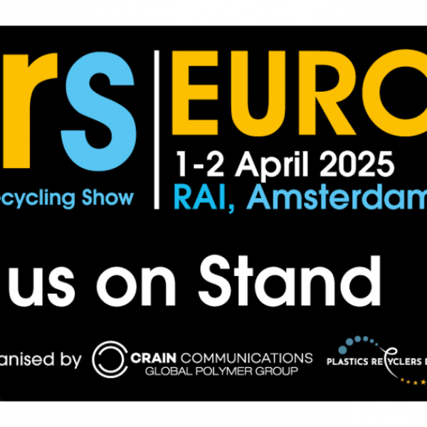 Untitled design 2 1 600x600 - PRS Europe 2025, Europe’s foremost plastic recycling exhibition!